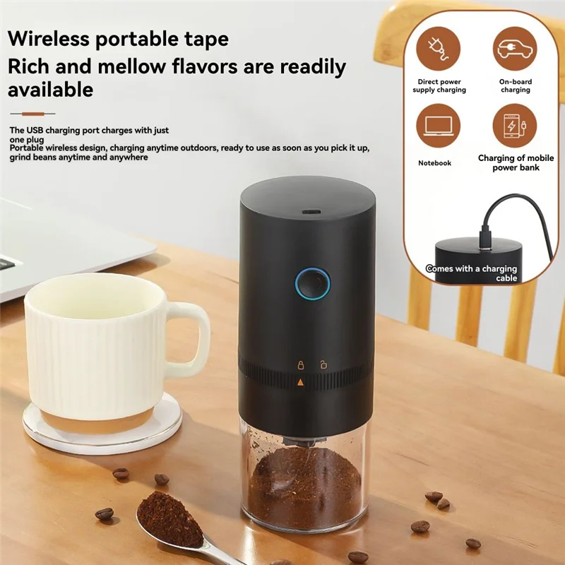 Coffee Grinder With LED Display