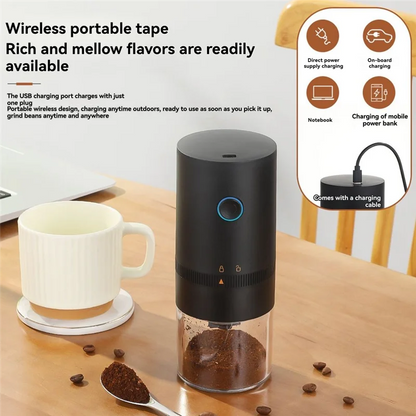 Coffee Grinder With LED Display