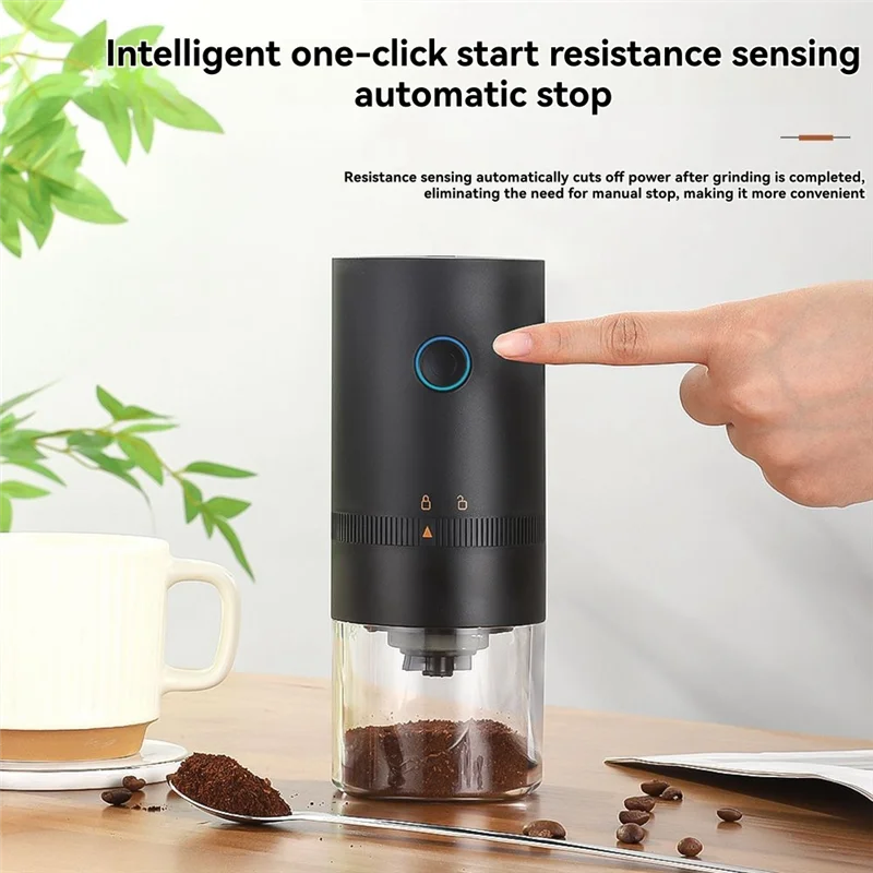 Coffee Grinder With LED Display